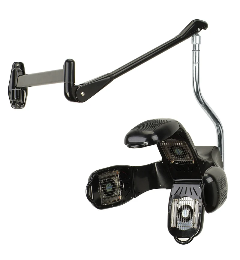 Casque sèche cheveux infrarouge HARMONY sur bras noir