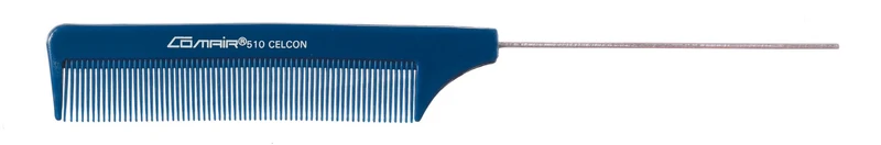 Peigne à queue métallique dents étroites COMAIR 20 cm