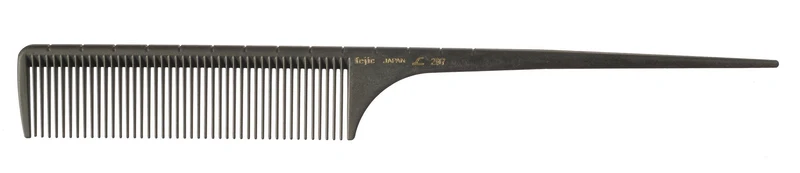 Peigne à queue carbone 297 FEJIC 23.3 cm