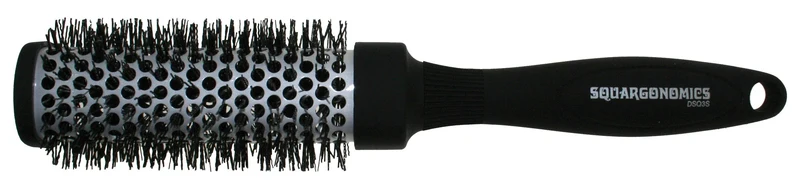 Brosse carrée Squargonomics argent DENMAN 33 mm