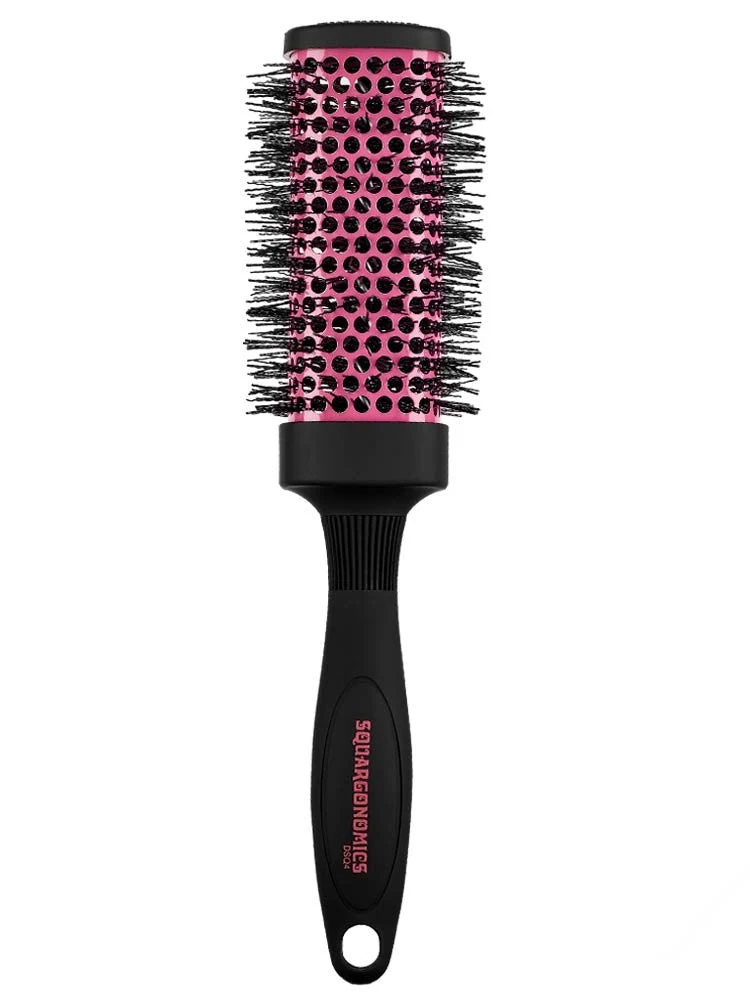 Brosse carrée Squargonomics rose DENMAN 43 mm