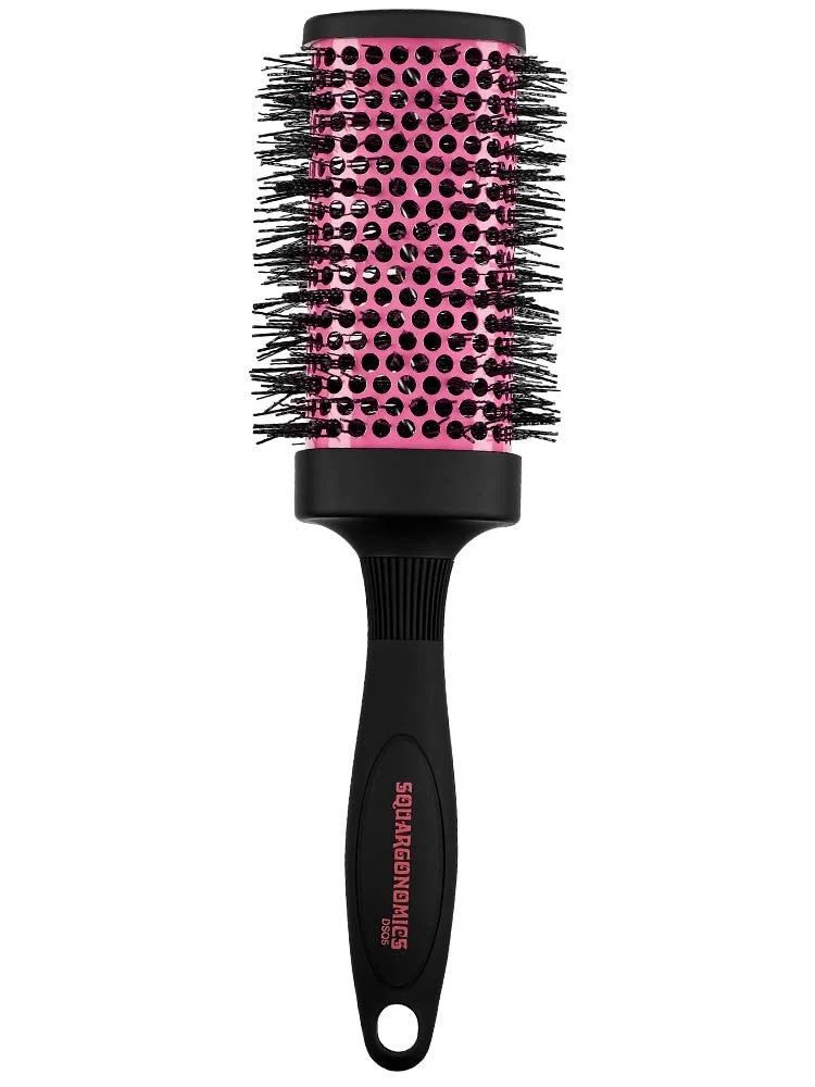 Brosse carrée Squargonomics rose DENMAN 53 mm
