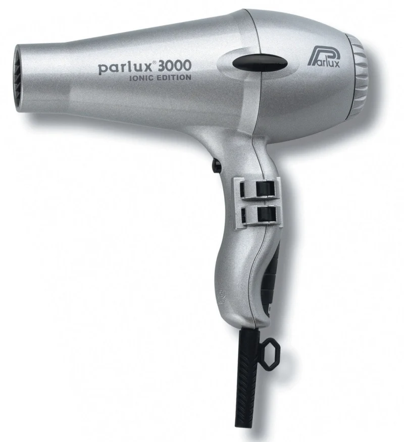 Sèche-cheveux professionnel 3000 Ionic PARLUX argent
