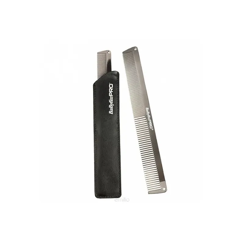 Peigne métal gris acier GUNSTEEL