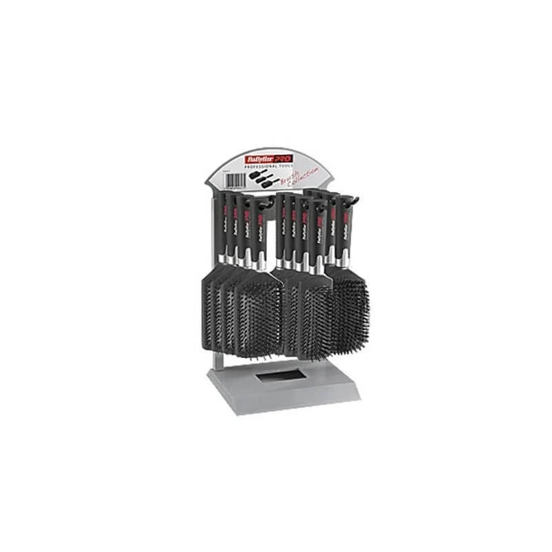 PRESENTOIR 12 Brosses Plates Pneumatiques (4x3 tailles)