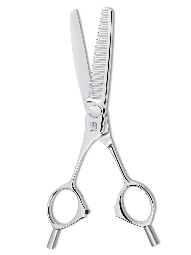 Ciseaux sculpteur gaucher DESIGN MASTER 38 dents KTL-60S T38AB KASHO taille 6'0