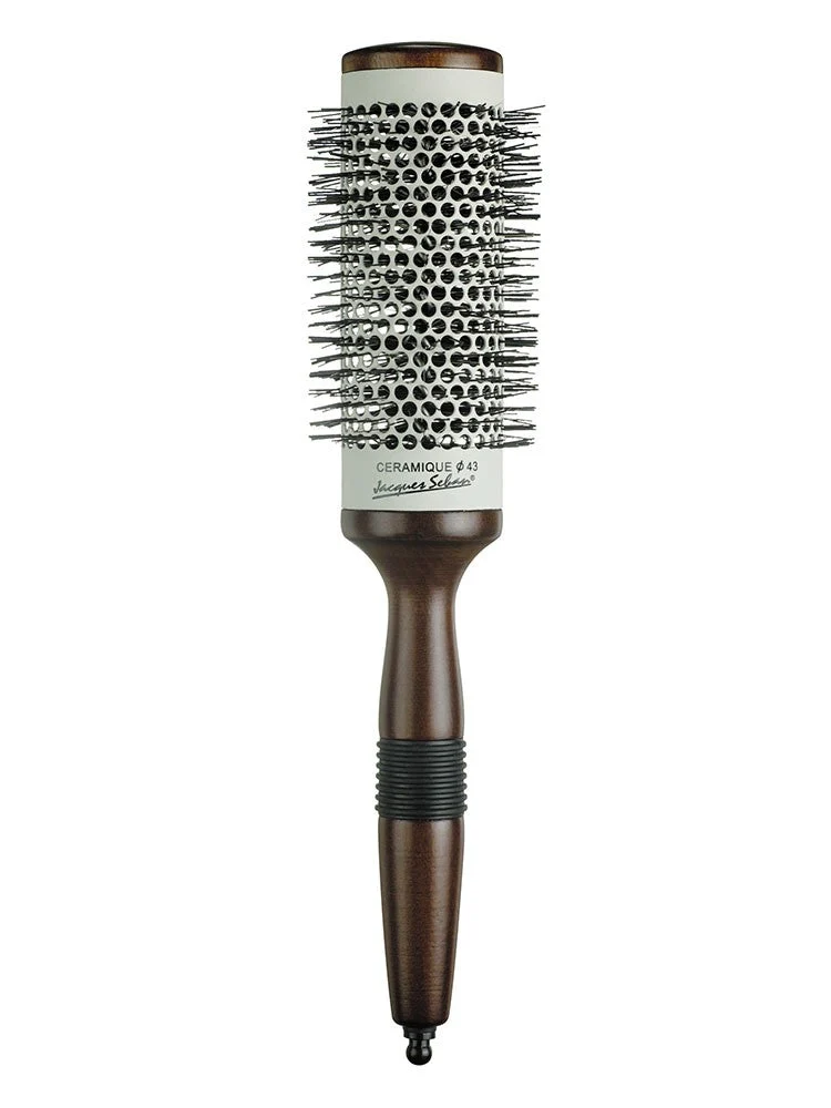 Brosse à cheveux Ceramic bois JACQUES SEBAN 38 mm