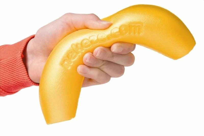 Appui cou pour bac à shampoing NEKEZE jaune