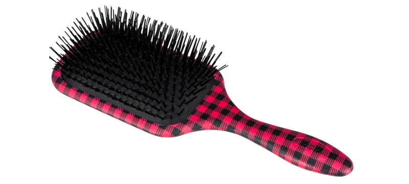 Brosse D90L Tangle Tamer Plaid DENMAN