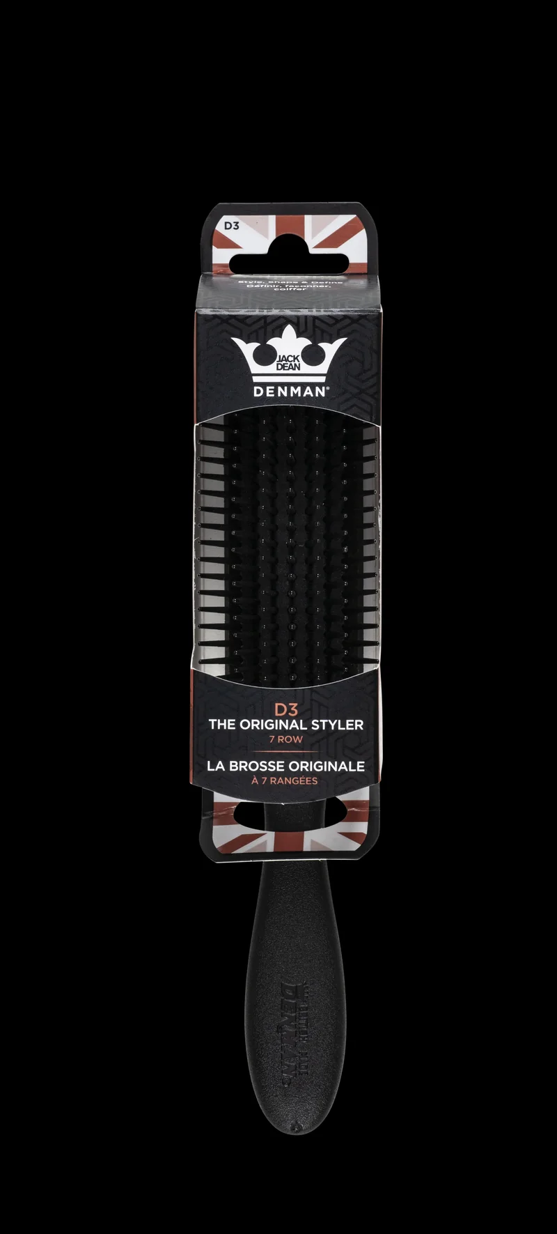 Brosse à cheveux stylisante Jack Dean DENMAN medium