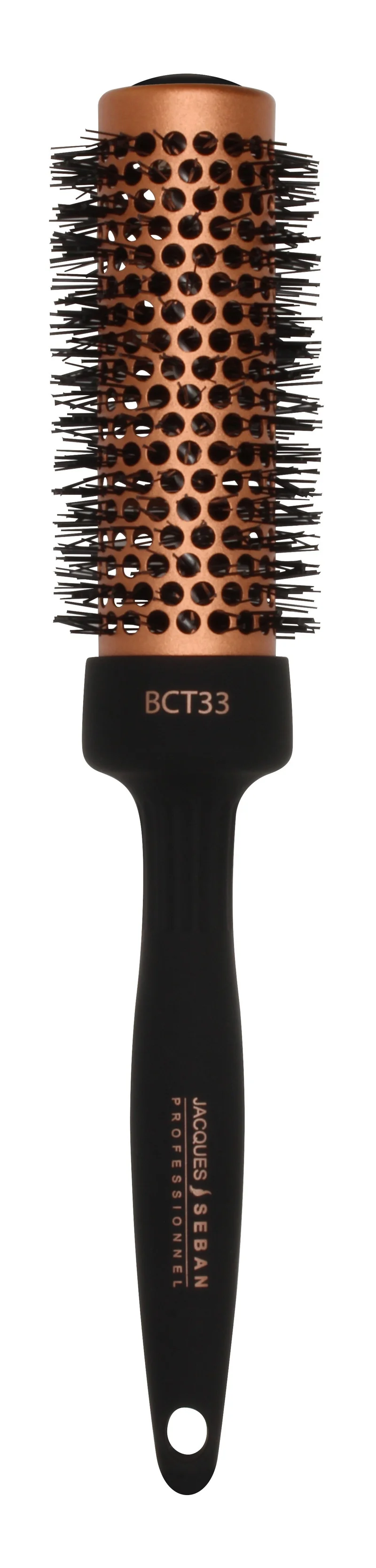 Brosse céramique thermique 33 mm JACQUES SEBAN cuivre