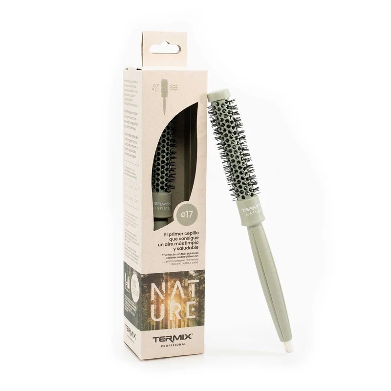 Brosse ronde professionnelle NATURE TERMIX 17 mm