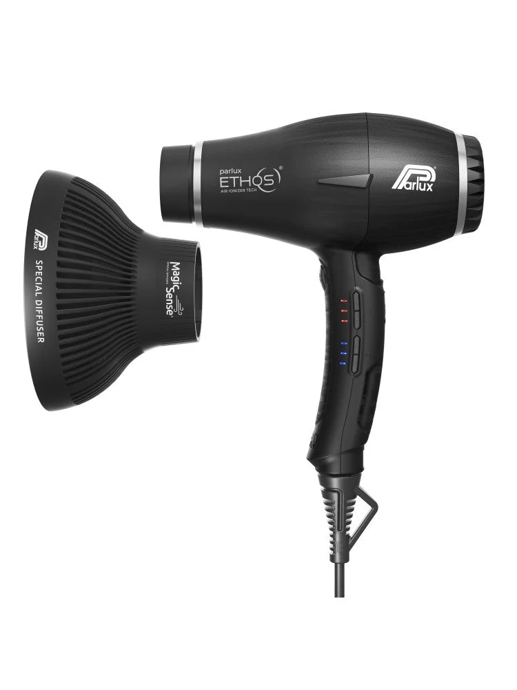 Sèche-cheveux professionnel ETHOS NOIR + Magic Sense
