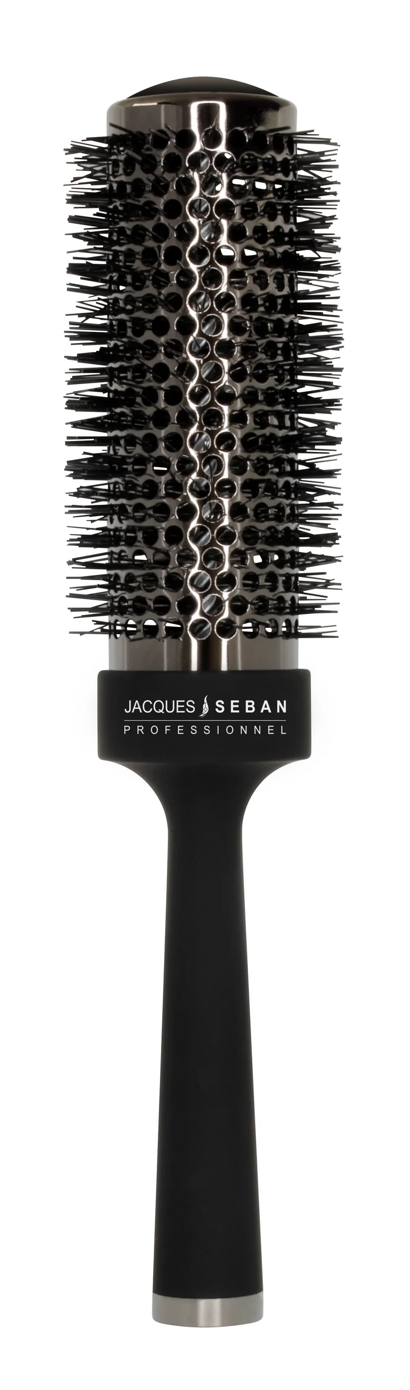 Brosse ronde alu revêtement titanium 43 mm