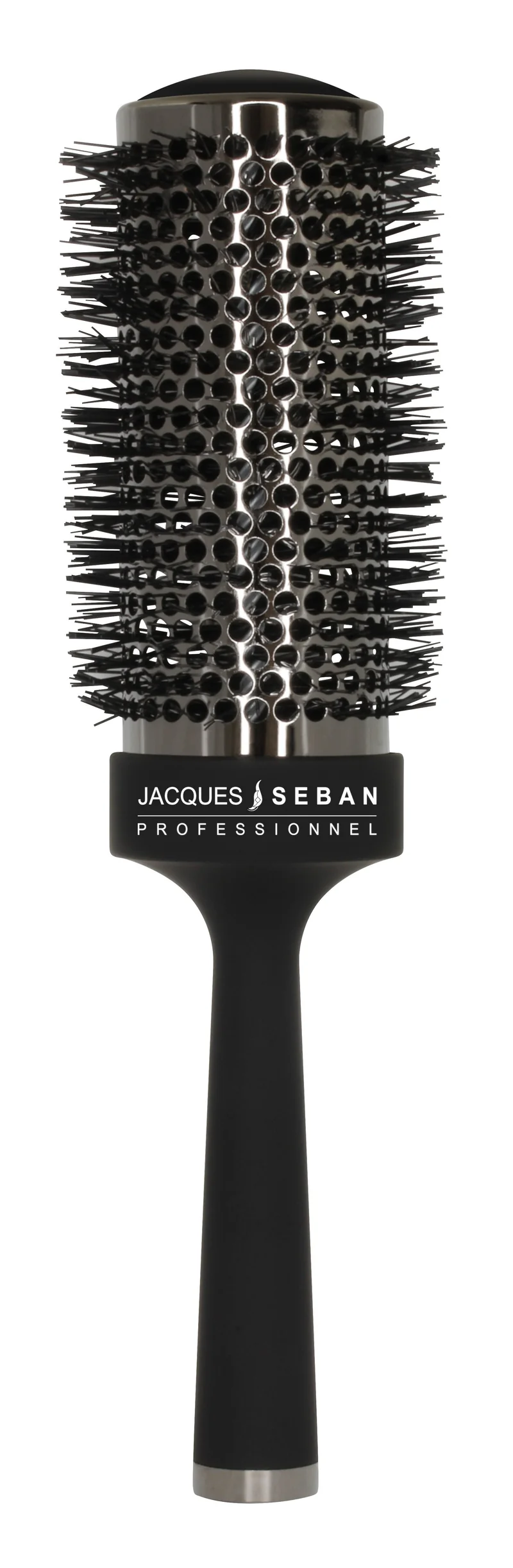 Brosse ronde alu revêtement titanium 53 mm