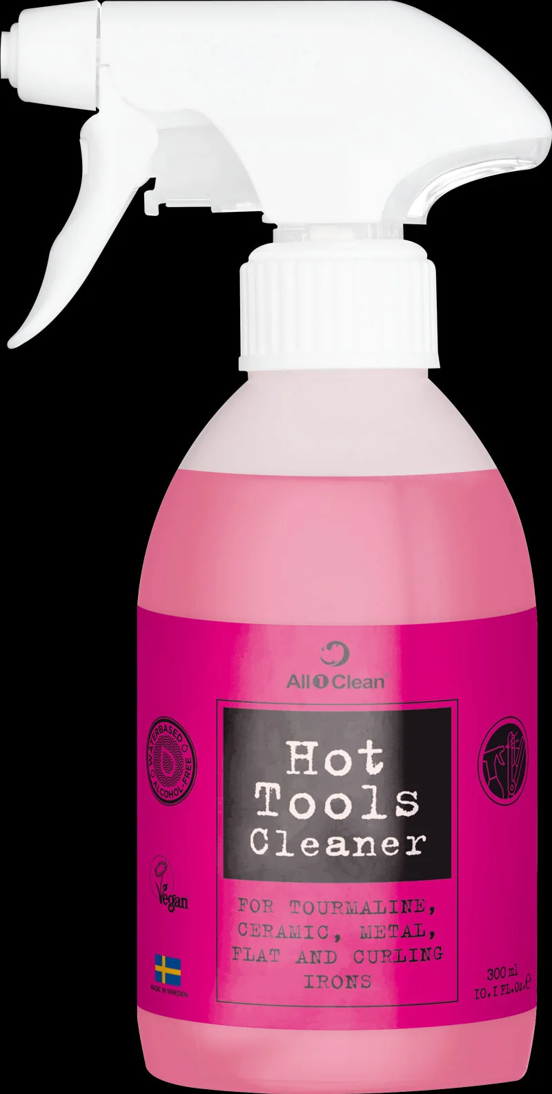 Spray nettoyant des plaques à lisser et fer ALL 1 CLEAN 300ML