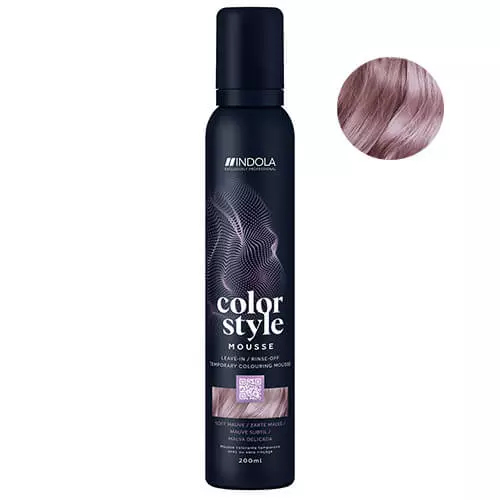 INDOLA COLOR STYLE MOUSSE Soft Mauve 200ml