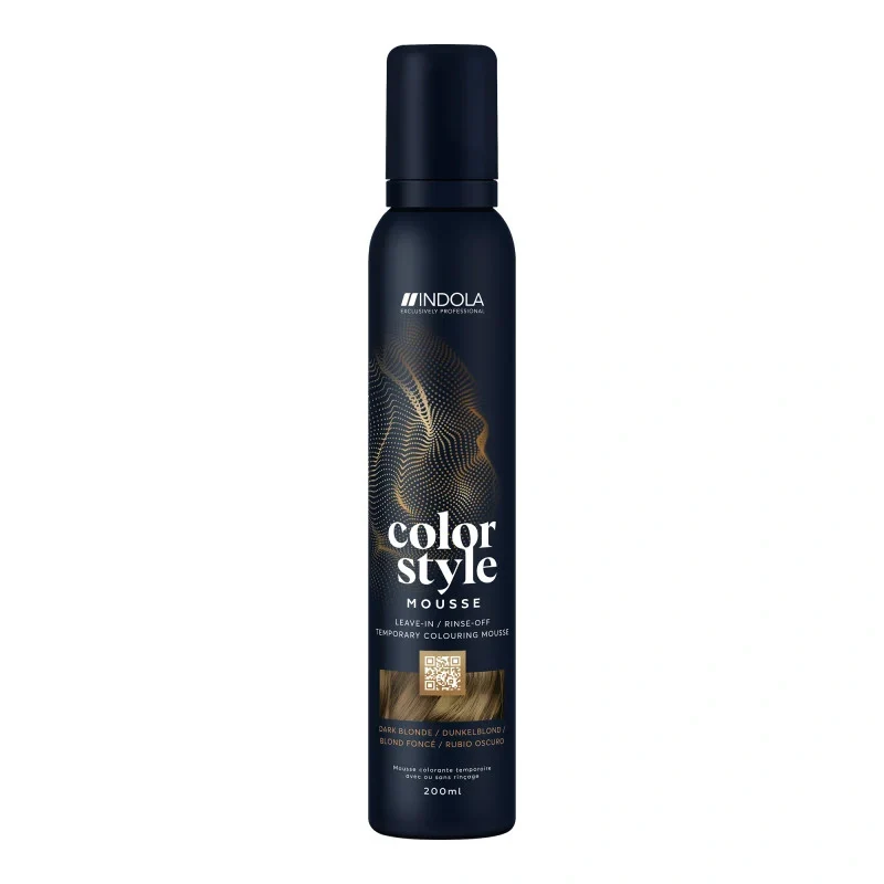 INDOLA COLOR STYLE MOUSSE Dark Blonde 200ml