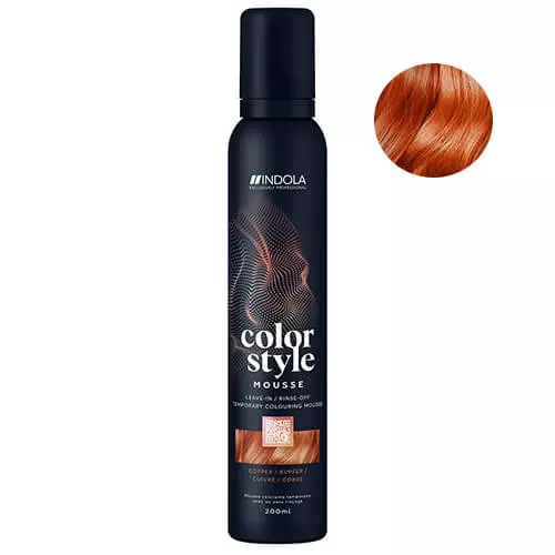 INDOLA COLOR STYLE MOUSSE Copper 200ml