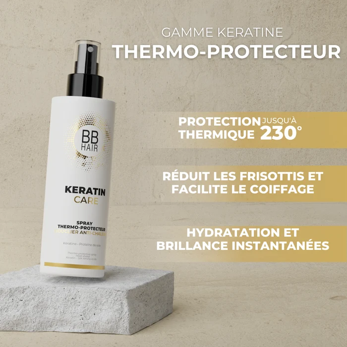 BBHair Spray Thermo-Protecteur Keratin Care - 200ml