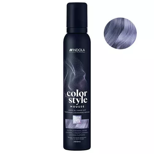 INDOLA COLOR STYLE MOUSSE Silver Lavender 200ml