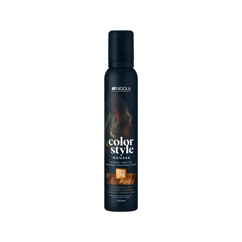 INDOLA COLOR STYLE MOUSSE Light Brown Hazel 200ml
