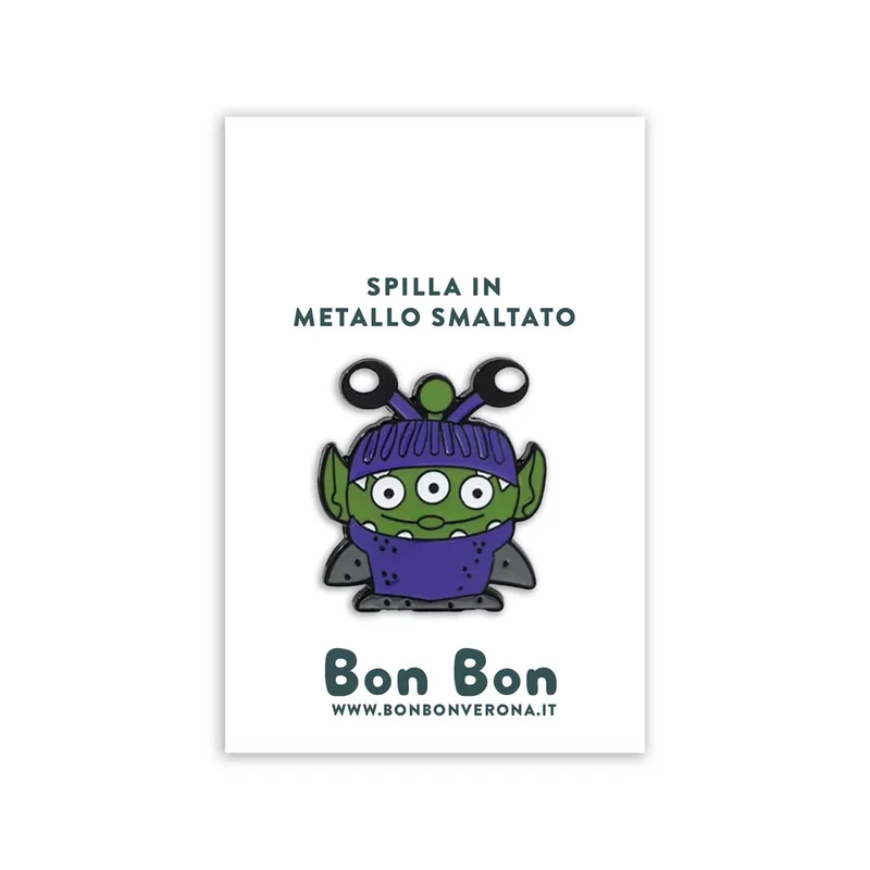 Bon Bon - Spilla in metallo smaltato Squeeze Monster Inc.