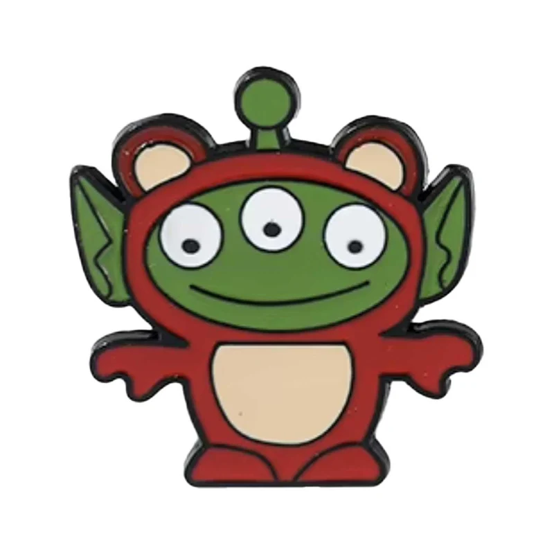 Bon Bon - Spilla in metallo smaltato Squeeze Orso