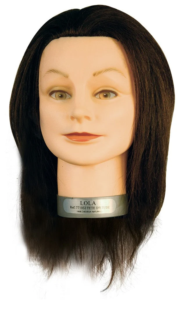 Tête Lola Cheveux Naturel 20-25Cm