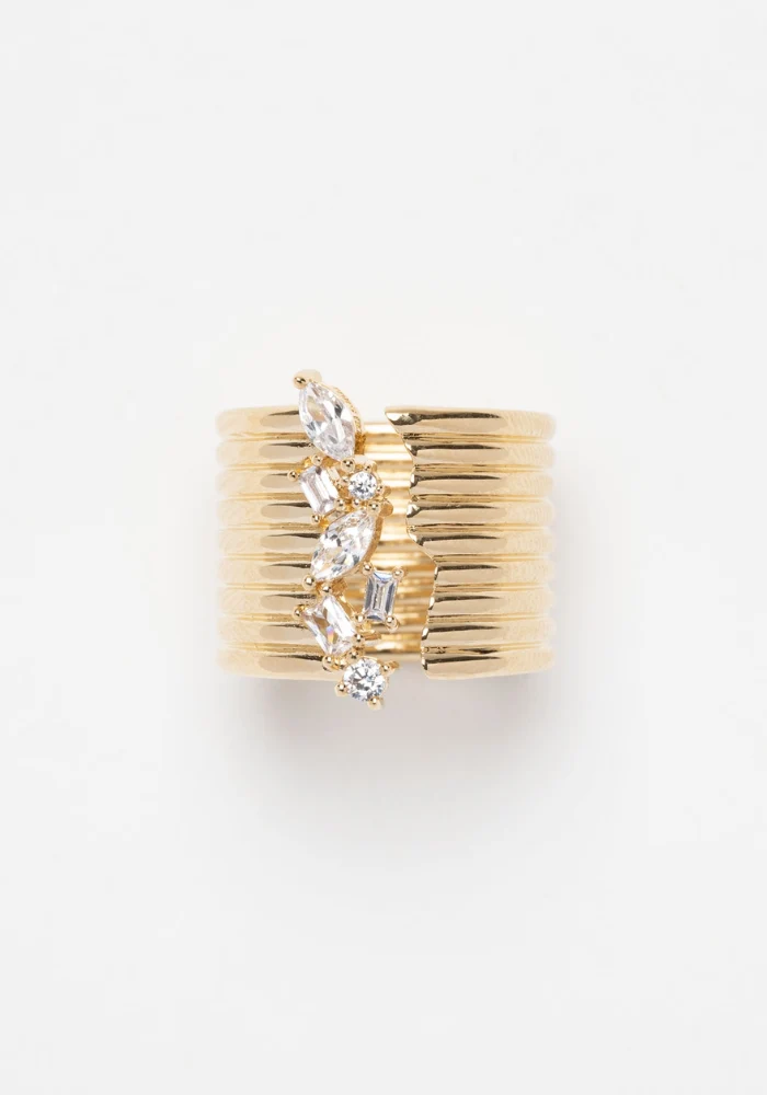 Bague Bloom Plaqué Or