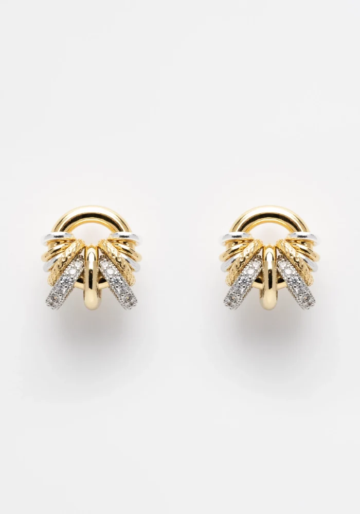 Boucles d'Oreilles Donut Baby Shiny