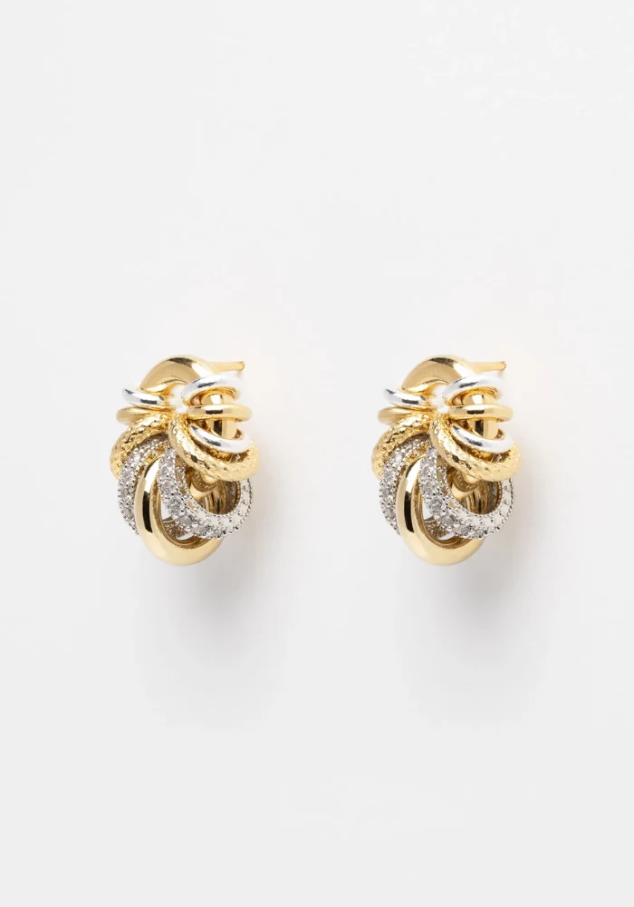 Boucles d'Oreilles Donut Baby Shiny