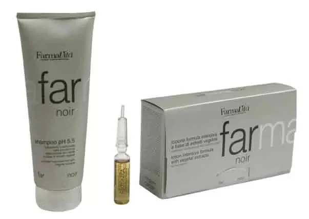 Shampoing Noir Antichute (250ml) - Farmavita