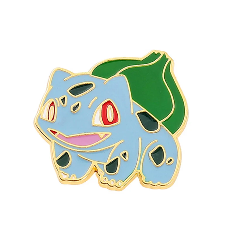 Bon Bon - Spilla in metallo smaltato Bulbasaur