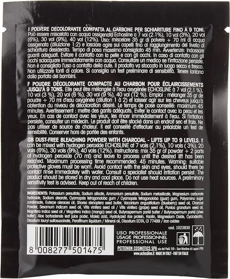 Poudre décolorante 9 tons - KARBON 9 Sachet (35gr)