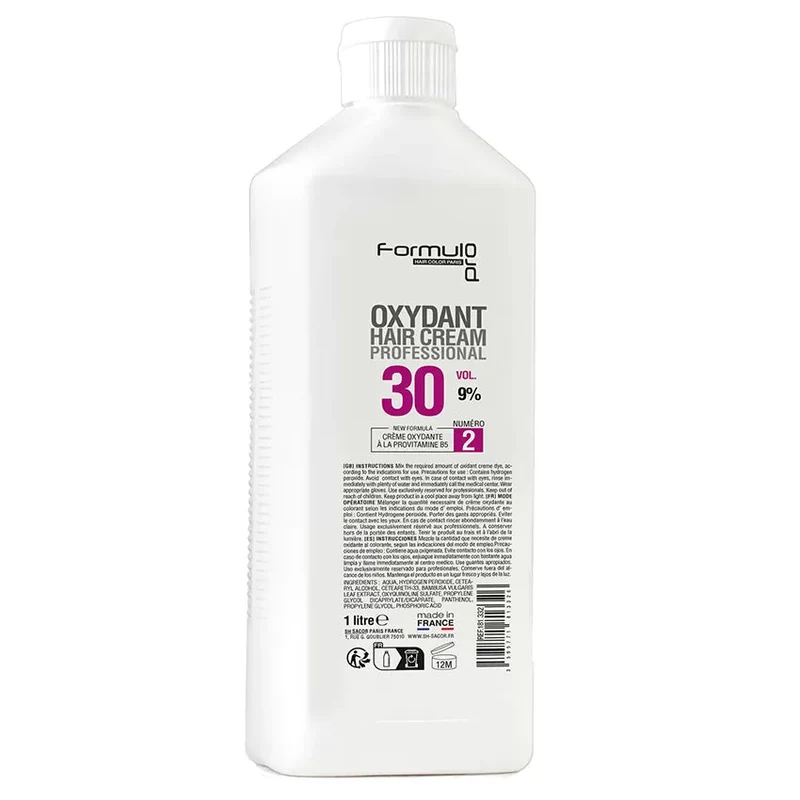 Oxydant crème 9% - 30Vol N°2 - Formul Pro (1L)