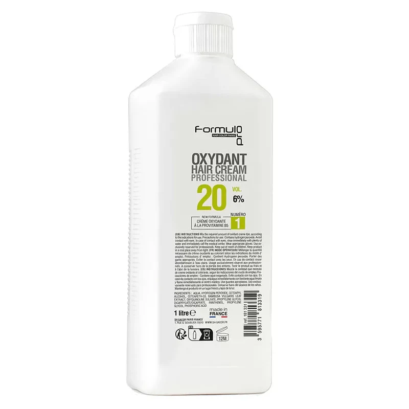 Oxydant crème 6% - 20Vol N°1 - Formul Pro (1L)