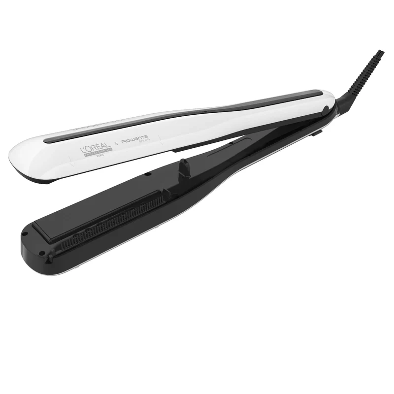 Lisseur SteamPod 3 Rowenta petit model blanc Oréal