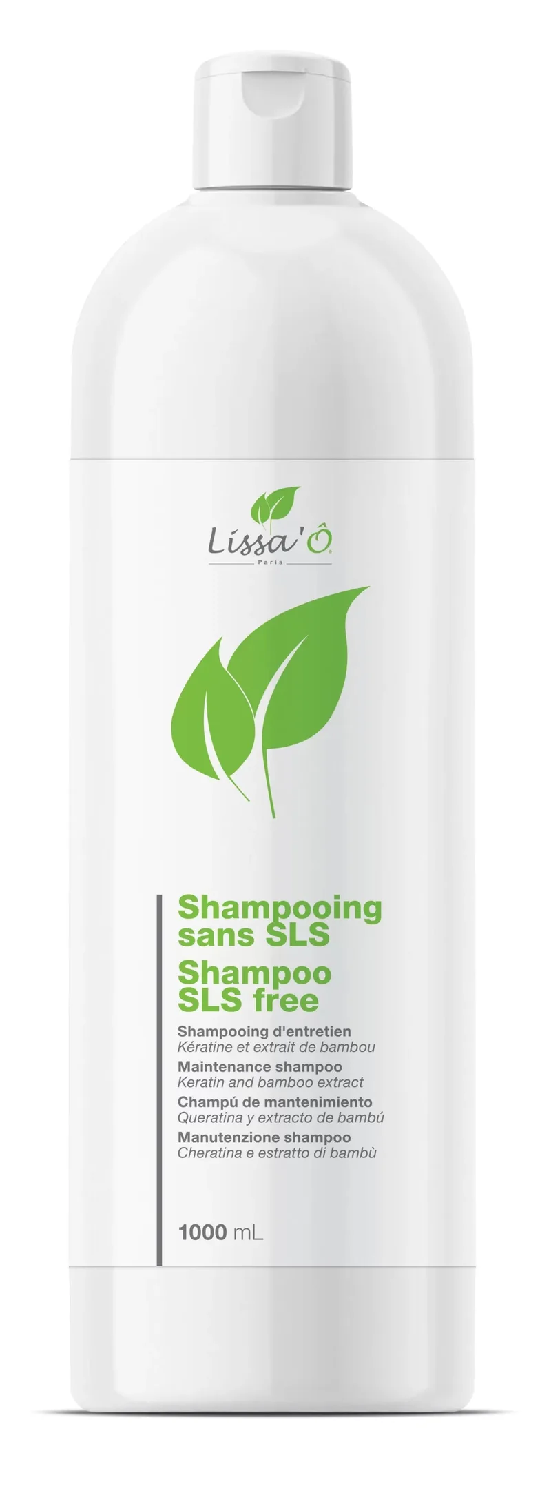 LISSA'O Shampoing sans sulfate 1000ml post-lissage