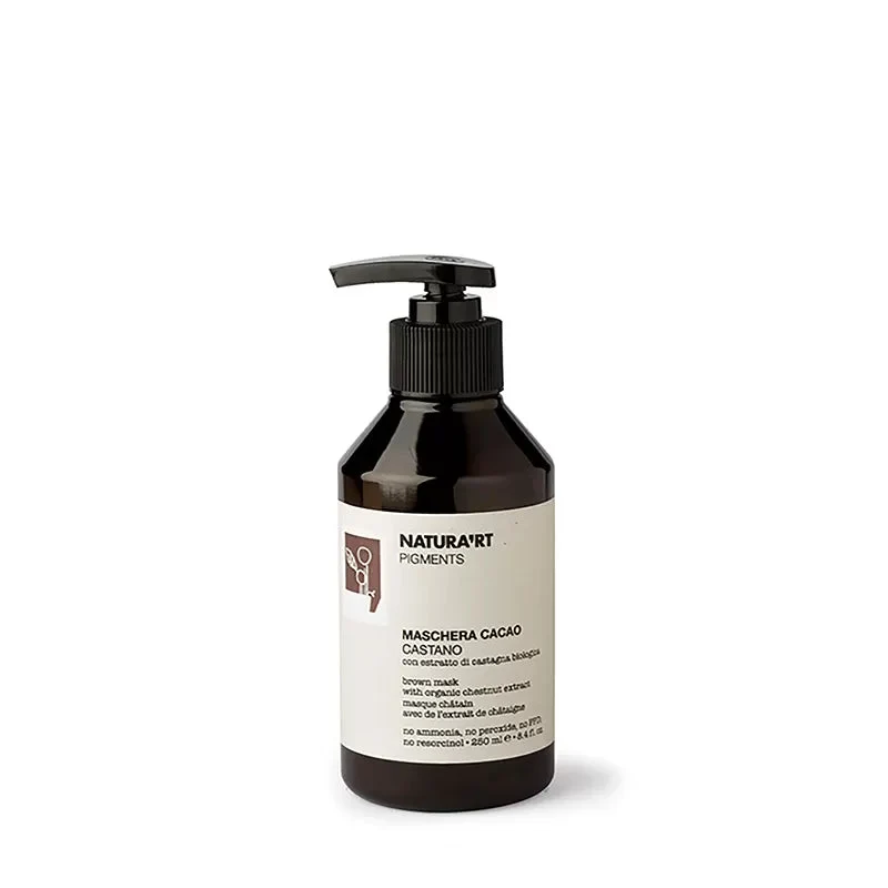 Masque Pigments Cacao - 250mL Chatain - NATURA'RT