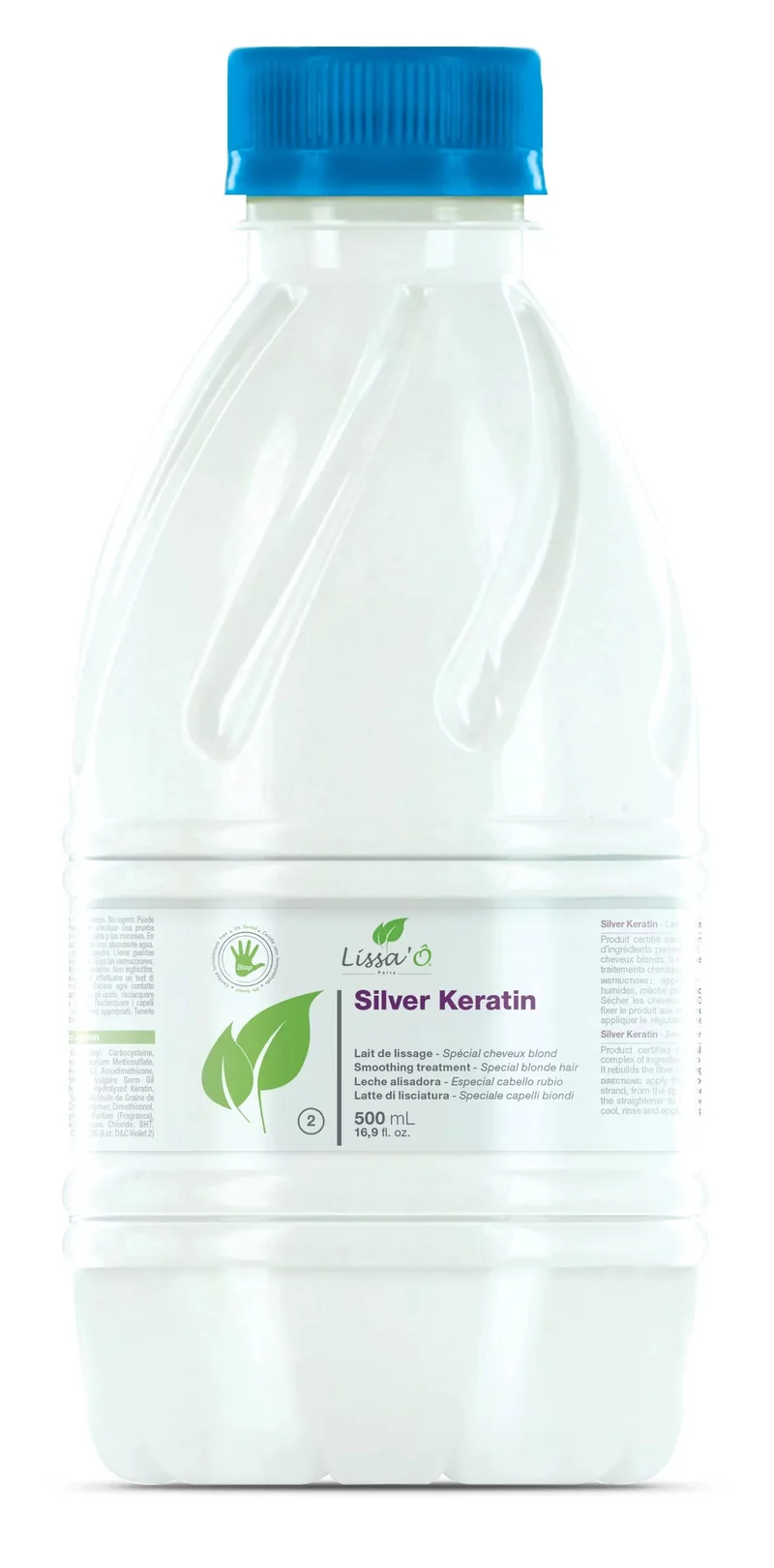 Lait de lissage SilverKeratin 500ml LISSA'O