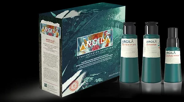 Kit lissage Professionnel Unidose (245mL) - ARGILA
