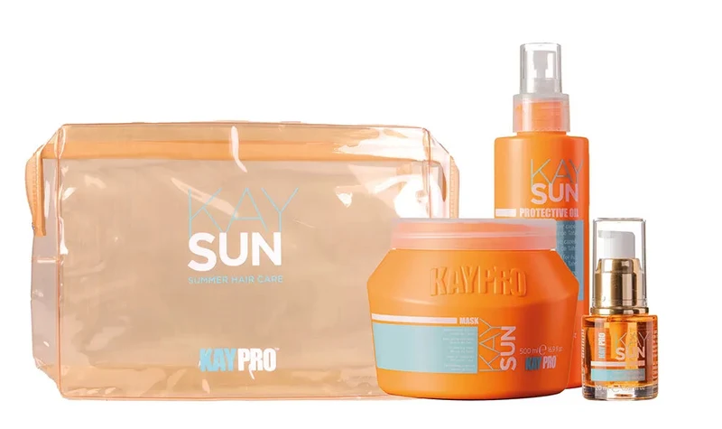 Kit KAY-SUN Protection Solaire - Shampooing et Masque, 2x100 ml