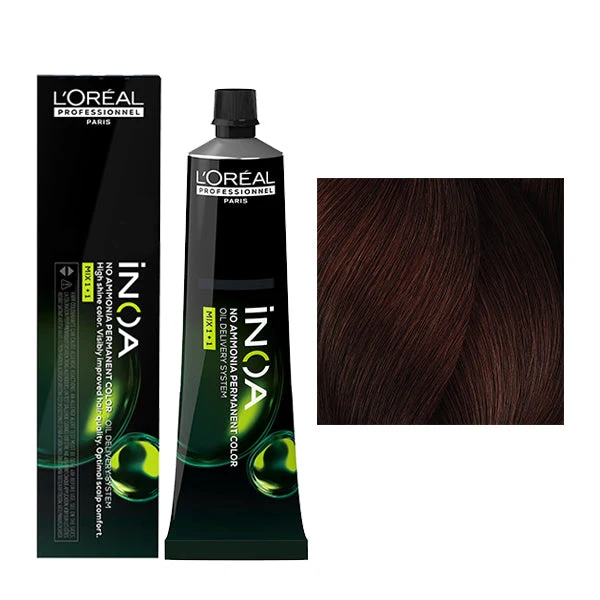 INOA 2 OREAL TUBE 60ML 4.56 CHAT ACAJ ROUGE