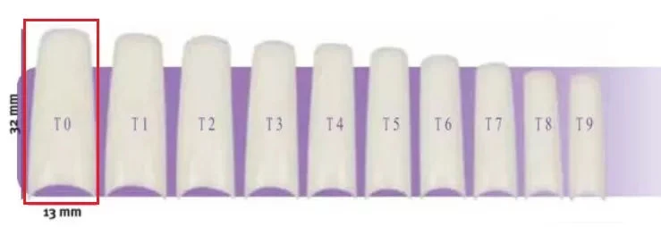 Faux Ongles X50 Capsulpro T0 Aphrodite 13X32Mm