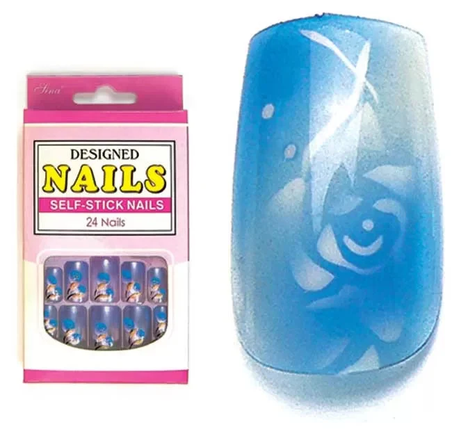 Faux Ongles X24 Orkis Bleu Azur - IB