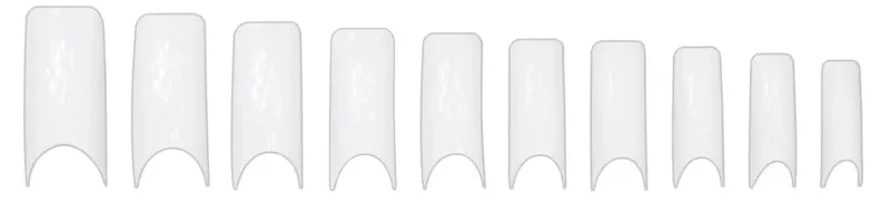 Faux Ongles Sacx100 Assortis Psychee Blanc - IB