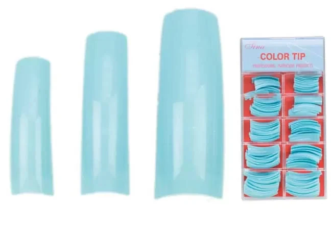 Faux Ongles Pro Ariel Assortis Bleu Boitex100