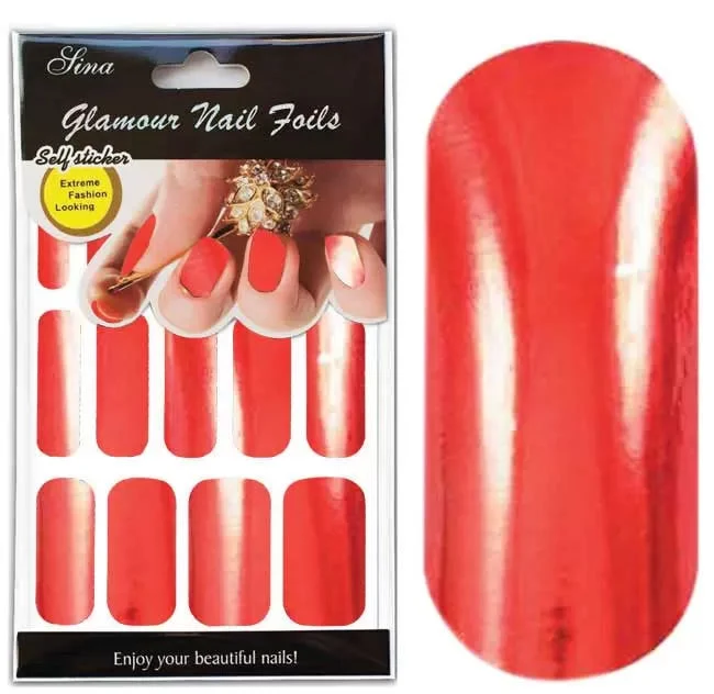 Feuille Stick Décorongle X15 Rouge - IB