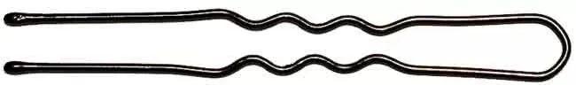 Epingles ondulées/perlées Kifix noir (4.5cm) 250gr